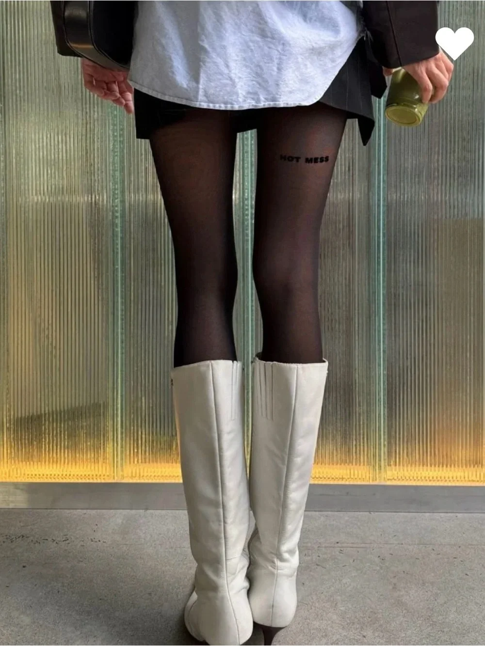 Saint Sass HOT MESS Tights